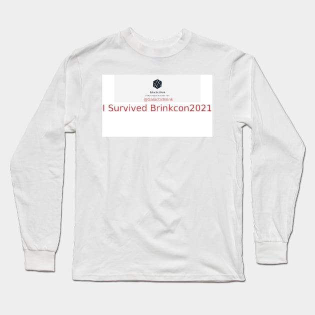 BrinkCon 2021 Long Sleeve T-Shirt by Galactic Brink